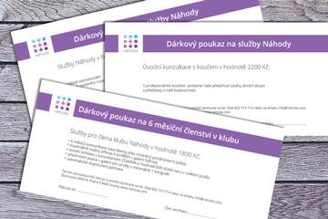 Darujte dárkový poukaz – certifikát svým blízkým